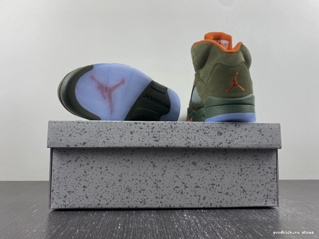 Cheap Air 5 Jordan Olive DD0587-308 0712
